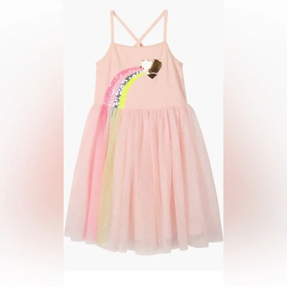 zunie sequin party dress Zunie Kids' Sequin Flag Party Dress in Navy/red at Nordstrom, Size 5